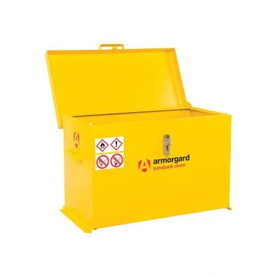 Image of Armorgard Transbank Chem Storage Chemical Boxes TRB4C 880W x 485D 540Hmm Type of Box