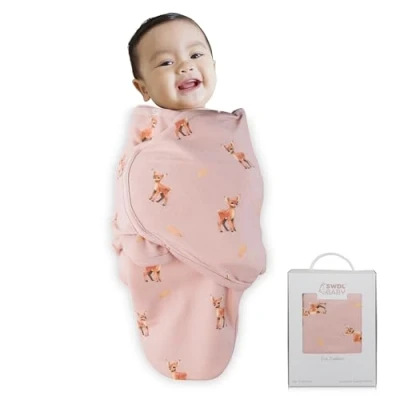 Image of SWDL Baby Premium Swaddle Blanket Wrap with Soft Micro Fleece Lining Cosy 0 3 Months Lex Edition