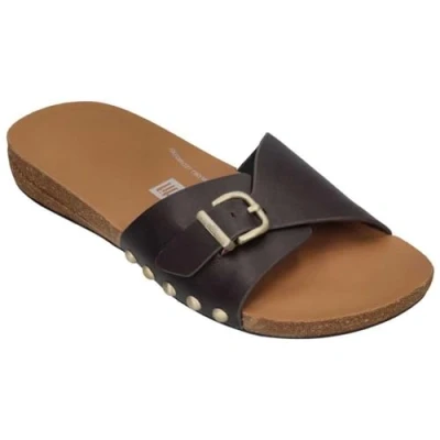 Image of Fitflop Womens Adjustable Buckle Sandals Brown Size UK 5