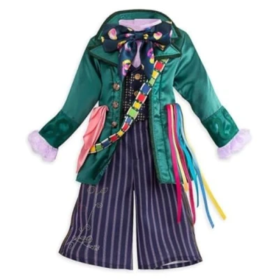 Image of Disney Officially licensed Alice in Wonderland Mad Hatter Costume Age 3 Years
