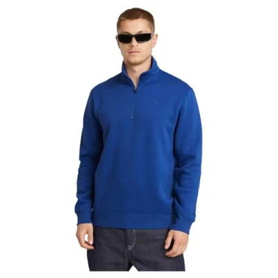 Image of G Star Men&#039;s Premium Core Half Zip Sweater, Blue (pilot D26459 C235 1235), L
