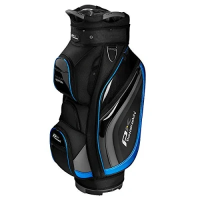 Image of PowaKaddy Premium Edition Cart Bag Black/Blue One Size
