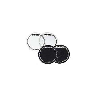 Image of Evans EQPB1 EQ Single Pedal Patch Black Nylon