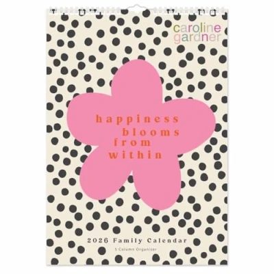 Image of Caroline Gardner, Lots of Love A3 Family Planner 2026