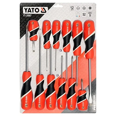 Image of Yato yt 25967 Screwdriver Set for 12pcs S2