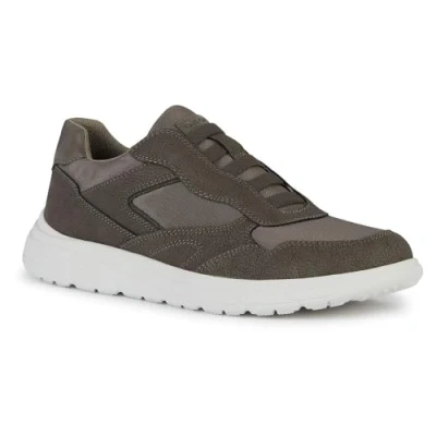 Image of Geox Men&#039;s U Portello A Sneaker, Dove Grey, 12 UK