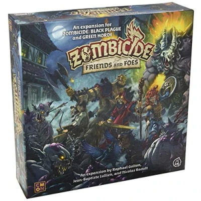 Image of CMON Zombicide Green Horde: Friends and Foes Expansion Miniatures Board Game Ages 14 Plus 1 6 Players 60 Minutes Playing Time