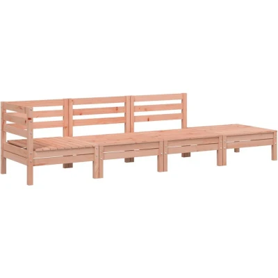 Image of vidaXL Garden Sofa 4 Seater Solid Wood Douglas