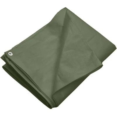 Image of vidaXL Tarpaulin 260 g/m² 8x12 m Green HDPE