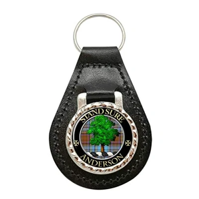 Image of Anderson Scottish Clan Leather Key Fob
