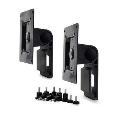Image of Ergotron Dual Monitor Tilt Pivot kit Mounting (2 pivots, 2 calbe ties, screws) for monitors black