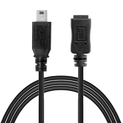 Image of cablecc Mini USB B Type 5Pin Male to Female Extension Cable USB2.0 480Mbps 0.5m