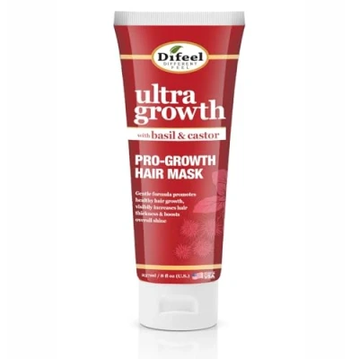 Image of Difeel Ultra Growth Basil &amp; Castor Oil Pro Hair Mask 235 ml
