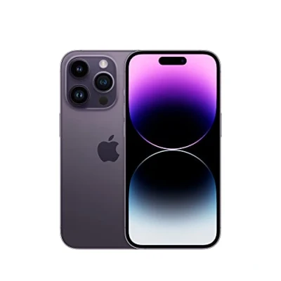 Image of Apple iPhone 14 Pro, 1TB, Deep Purple (Renewed)
