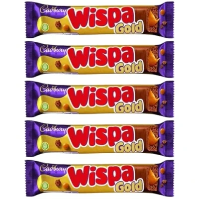 Image of Cadbury Wispa Gold Single Bar 53 g (Pack of 24)
