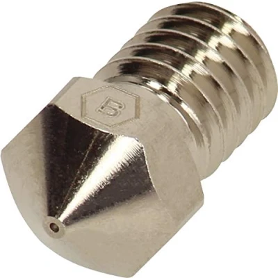 Image of BROZZL E3D V6 1.75 mm Nozzle Plated Copper 0.25 Diameter for Hotend and Prusa i3