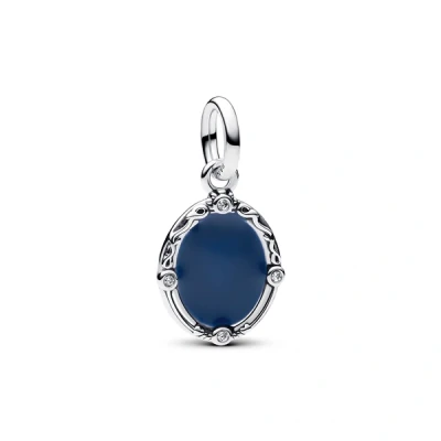 Image of Pandora Silver Disney Snow White Mirror Dangle Charm