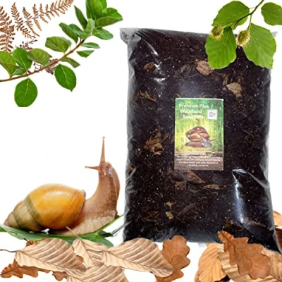Image of Bugznbits Premium Plus + Woodland land snail Soil. African substrate (6 litre)
