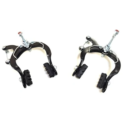 Image of eRadius Old School Caliper Brake Bicycle Mountain Set Black BMX MTB Bikes