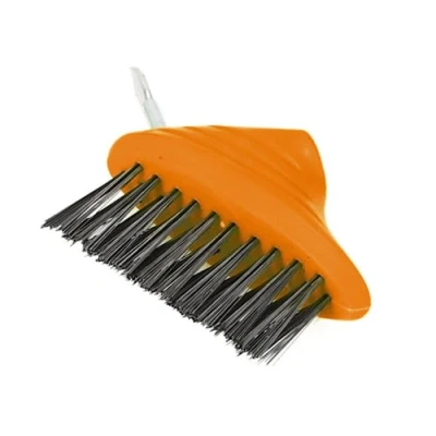 Image of 3 in 1 Weed Remover Tool Wire Brush Scraper Moss Patio Decking Block Paving Path Driveway Adjustable 140cm Handle Replaceable Heads (WB H SM)