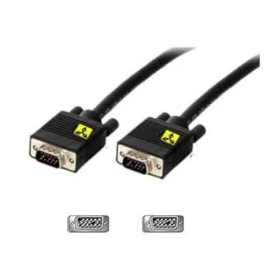 Image of Aptii VGA Monitor Replacement SVGA m 15 pin Cable Black 2