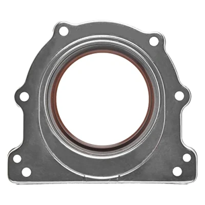 Image of 1607854080 Crankshaft Seal AJUSA 71008700 FKM (fluorocarbon rubber) with housing MITSUBISHI: ASX Off Road, COLT 6