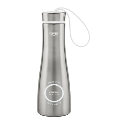 Image of GROHE Blue Accessories Thermo Drinking Bottle Stainless Steel 40848SD0