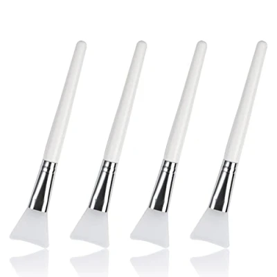 Image of JeoPoom 4 Pcs Silicone Face Mask Brush Facial Mud ​Applicator for Applying Mask, Eye or DIY