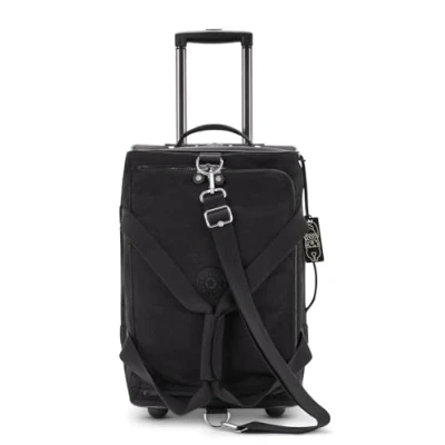 Image of Kipling TEAGAN US Small wheeled duffle, Carry On, Black Noir (Black)