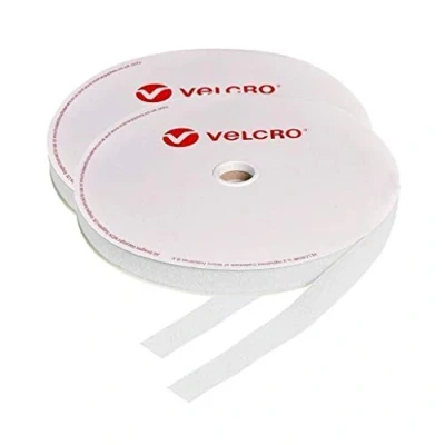 Image of 50mm Velcro® Brand Hook &amp; Loop White Sew On 2m