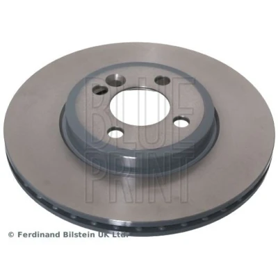 Image of 34116768933, 34116774986, 34116858652 Brake disc BLUE PRINT ADG043148 Front Axle 294mm 22mm 4 Hole 100mm internally vented Coated MINI: Hatchback