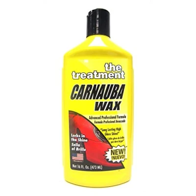 Image of The Treatment Carnauba Liquid Wax Long Lasting High Gloss Shine for Car Boat Bike 473ml