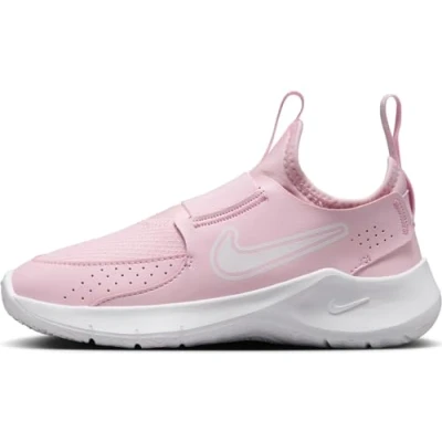 Image of Nike Performance FLEX Runner 3 Unisex Neutral running shoes for kids, Size: 13K, Pink foam/white Imitation leather/ textile