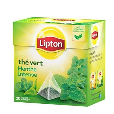 Image of Infusión Lipton Green Tea Intense Mint 20 Sobres