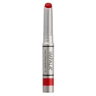 Image of IMPALA Longlasting Lip Color Coral Brown No. 116 Permanent Lipstick Creamy Texture Long Lasting Hydrating Full Coverage Moistureizes and Nurtures