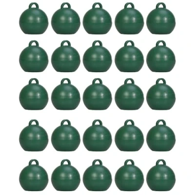 Image of Bubble Balloon Weights Pack of 25 (Jungle Green, 35gr)