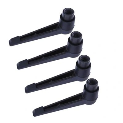 Image of 4PCS Adjustable Handle Metal Machine Knobs Clamping Lever Stainless Steel M4/5/6/8/10/12 with Female Thread(M8)