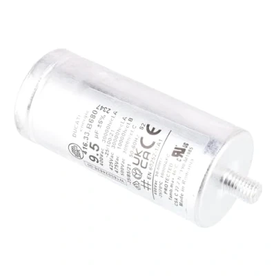 Image of sparefixd 9.5uF Capacitor to Fit Indesit Tumble Dryer