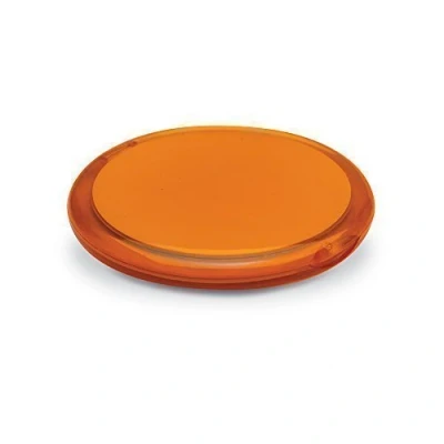 Image of eBuyGB Pack of 10 Ladies Handbag Cosmetic Double Sided Magnifying Compact Vanity Make Up Mirror (Orange)