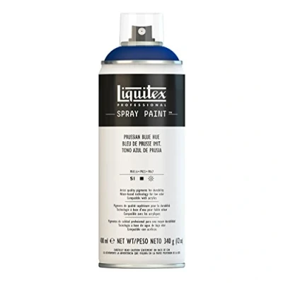 Image of Liquitex Professional Spray Paint 400 ml, Prussian Blue Hue