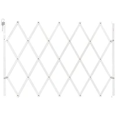 Image of Nordlinger Pro 742001 Stop&#039;Fix Extendable Wooden Pet Barrier for Dogs White