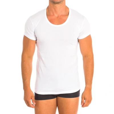 Image of Q En 1002 BLANCO men&#039;s T shirt in White