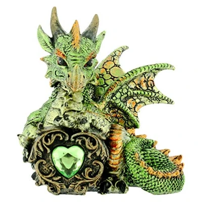 Image of Nemesis Now U1606E5 Malachite 13cm Figurine, Resin, Green, One Size