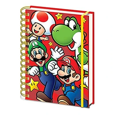 Image of Super Mario A5 Ring Notebook