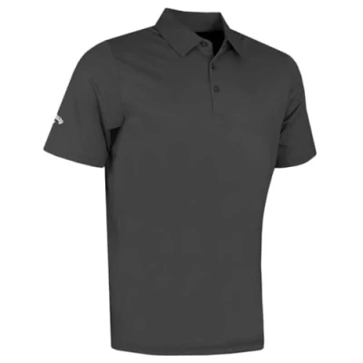 Image of Callaway Swing Tech Solid Polo Grey (Asphalt) M