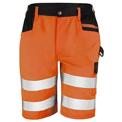Image of Result Safety Cargo Shorts L Fluorescent Orange