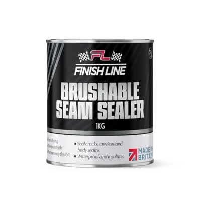 Image of Finish Line Brushable Seam Sealer, 1kg, Fast Drying Professional Automotive Sealant for Welds and Joints, Non Sag Formula