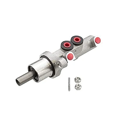 Image of AM0191 Master Cylinder HELLA 8AM 355 501 911 22mm Aluminium M12 x 1 (x2) VOLKSWAGEN: GOLF 5, Caddy 3, 6, AUDI: A3 Sportback, Hatchback