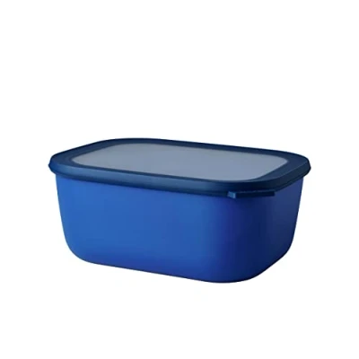 Image of Mepal Multi bowl Cirqula rectangular 3000 ml / 101 oz Vivid blue