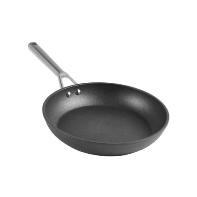 Image of Ninja ZEROSTICK Premium Cookware 28cm Frying Pan, Long Lasting, Non Stick Hard Anodised Aluminium, Induction Compatible, Oven Safe to 260C, Grey C30028UK